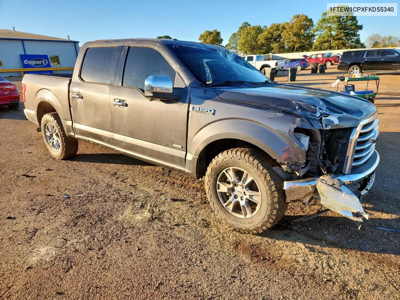 1FTEW1CPXFKD55340 2015 Ford F150 Supercrew