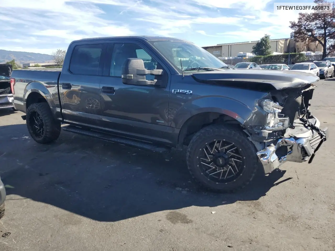 1FTEW1EG3FFA59873 2015 Ford F150 Supercrew