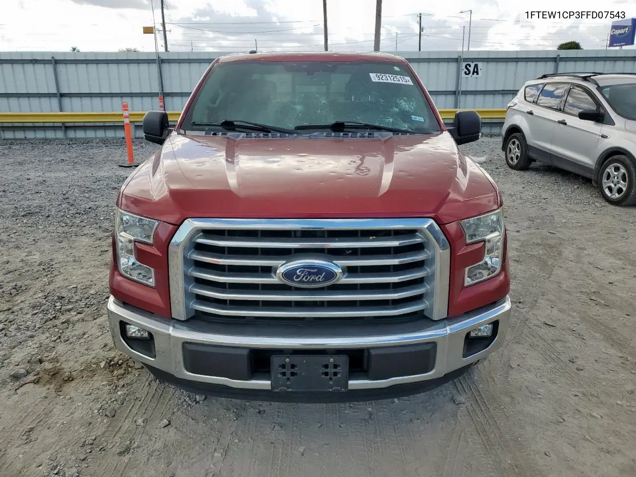 1FTEW1CP3FFD07543 2015 Ford F150 Supercrew