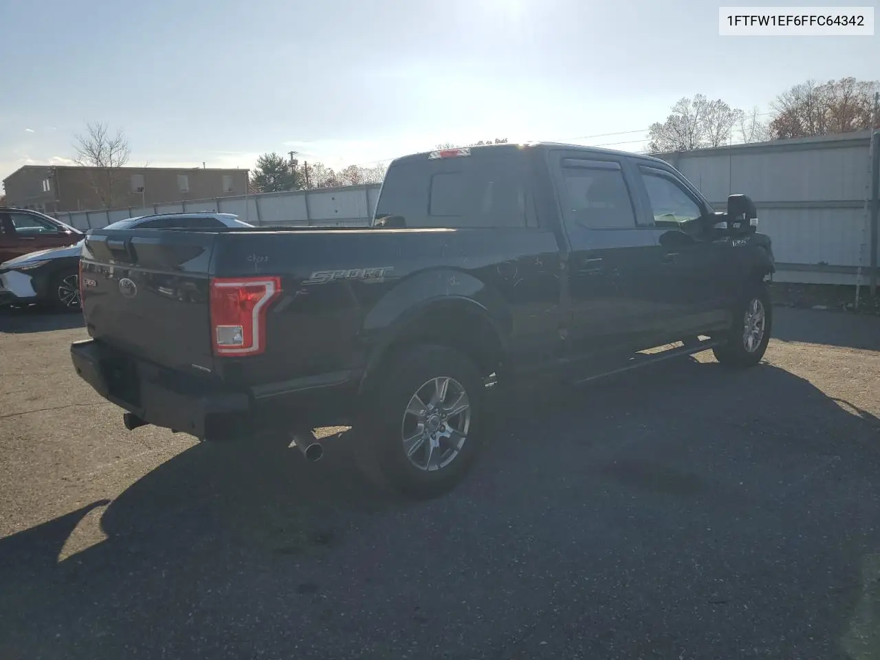1FTFW1EF6FFC64342 2015 Ford F150 Supercrew