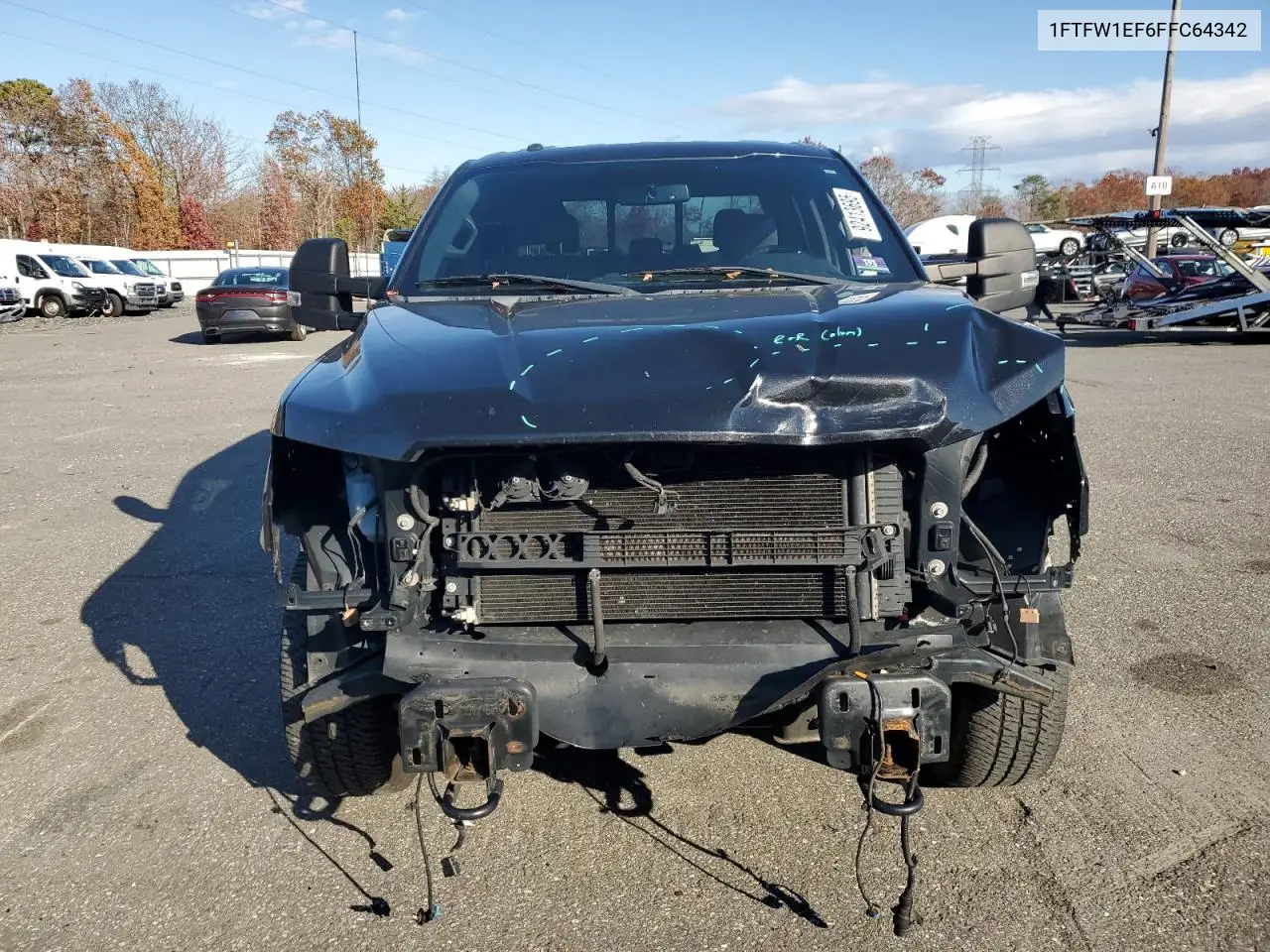 1FTFW1EF6FFC64342 2015 Ford F150 Supercrew