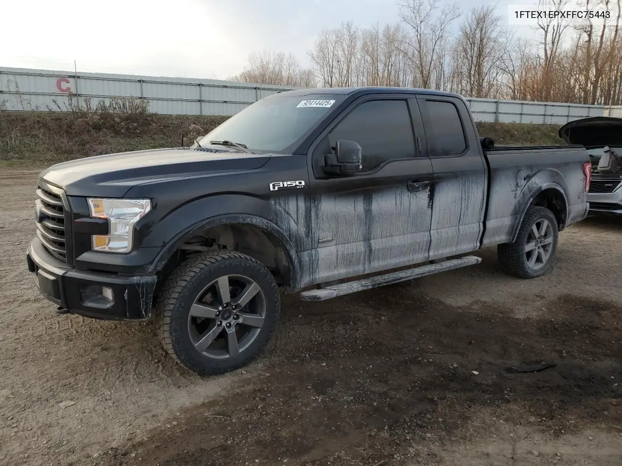 1FTEX1EPXFFC75443 2015 Ford F150 Super Cab