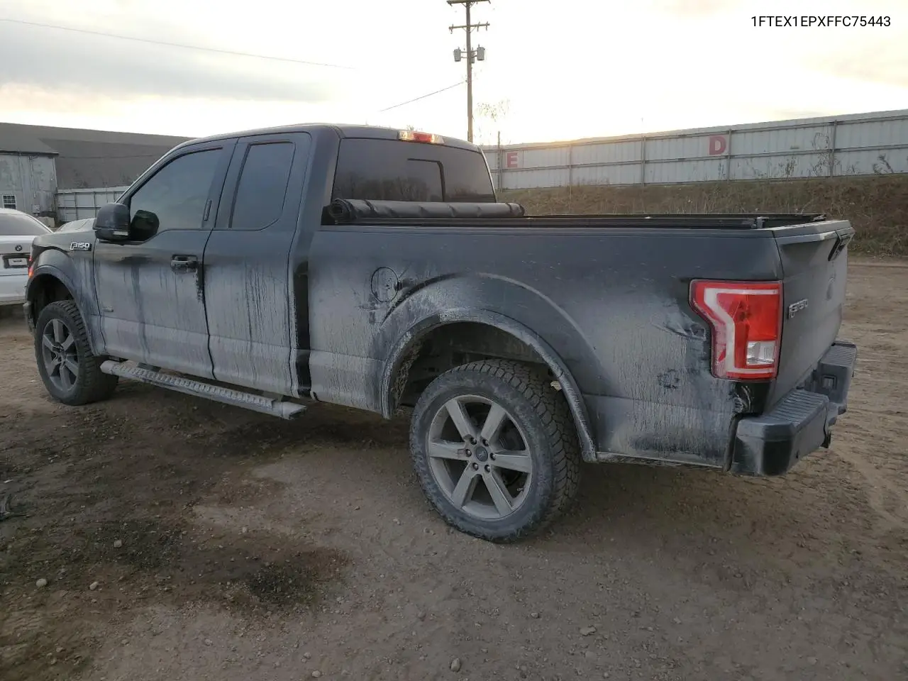 1FTEX1EPXFFC75443 2015 Ford F150 Super Cab