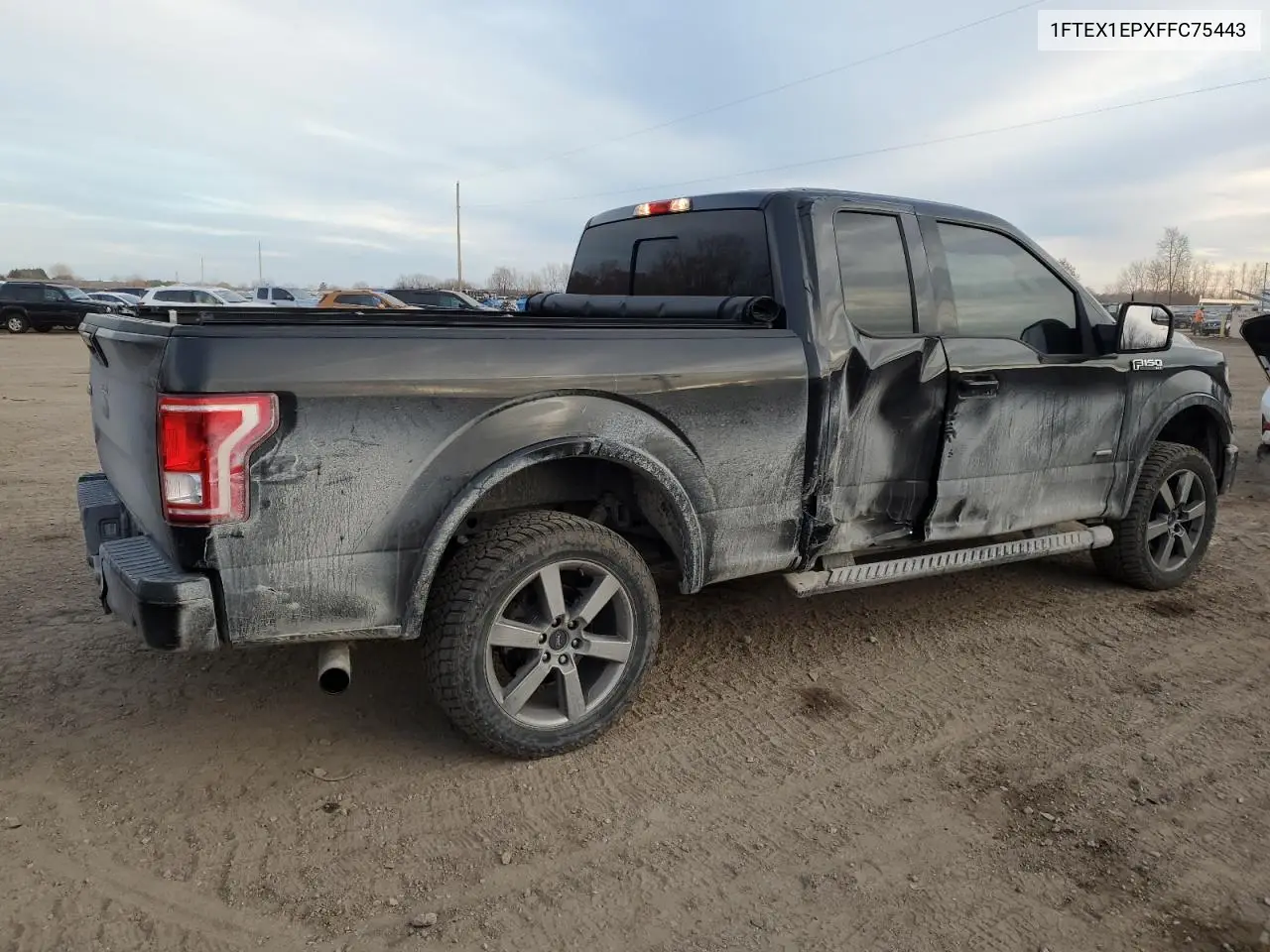 1FTEX1EPXFFC75443 2015 Ford F150 Super Cab