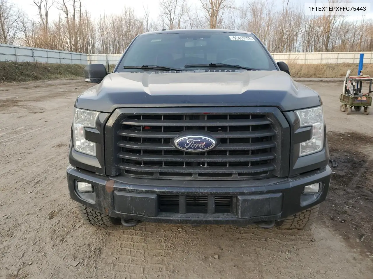 1FTEX1EPXFFC75443 2015 Ford F150 Super Cab