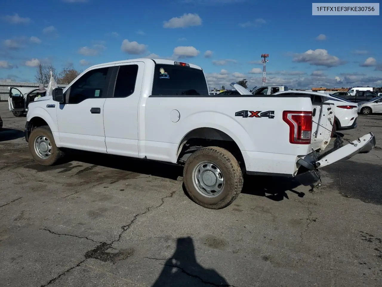 1FTFX1EF3FKE30756 2015 Ford F150 Super Cab