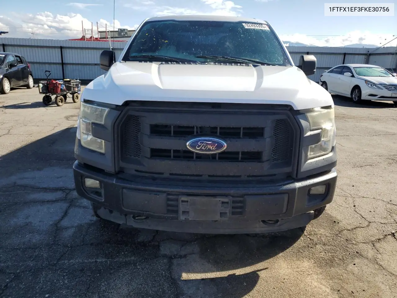 1FTFX1EF3FKE30756 2015 Ford F150 Super Cab