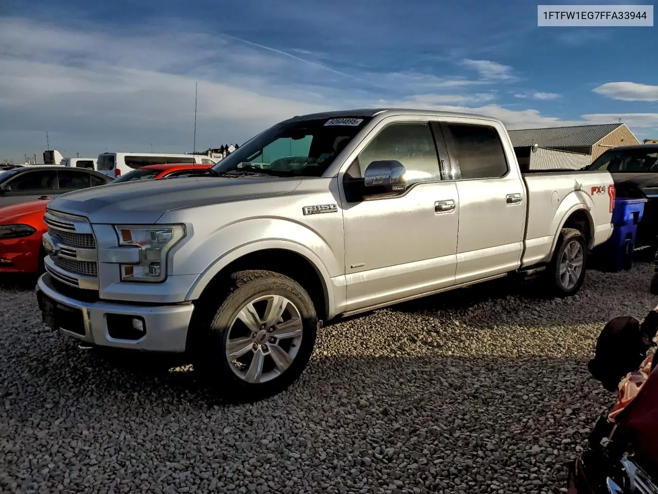 1FTFW1EG7FFA33944 2015 Ford F150 Supercrew