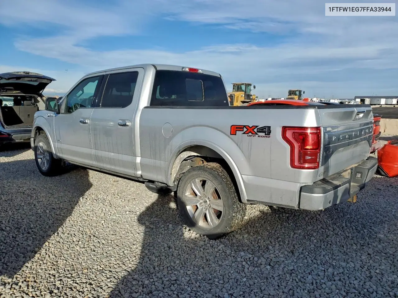 1FTFW1EG7FFA33944 2015 Ford F150 Supercrew
