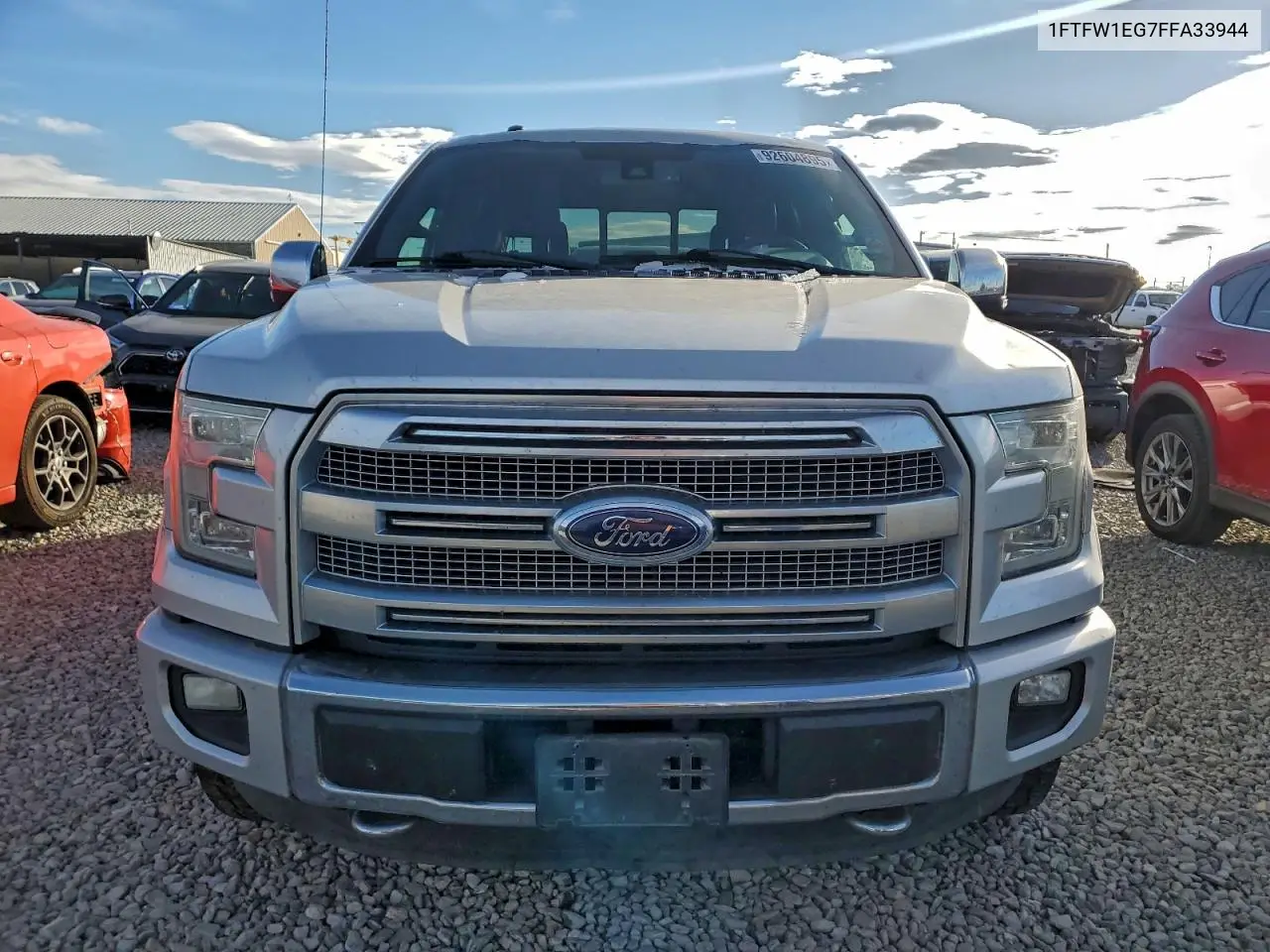 1FTFW1EG7FFA33944 2015 Ford F150 Supercrew