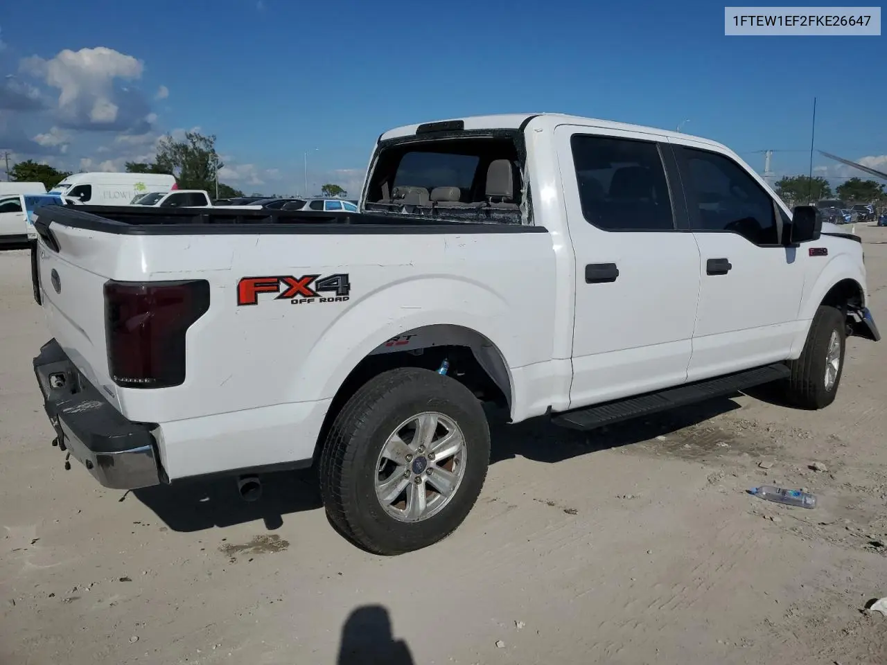 1FTEW1EF2FKE26647 2015 Ford F150 Supercrew