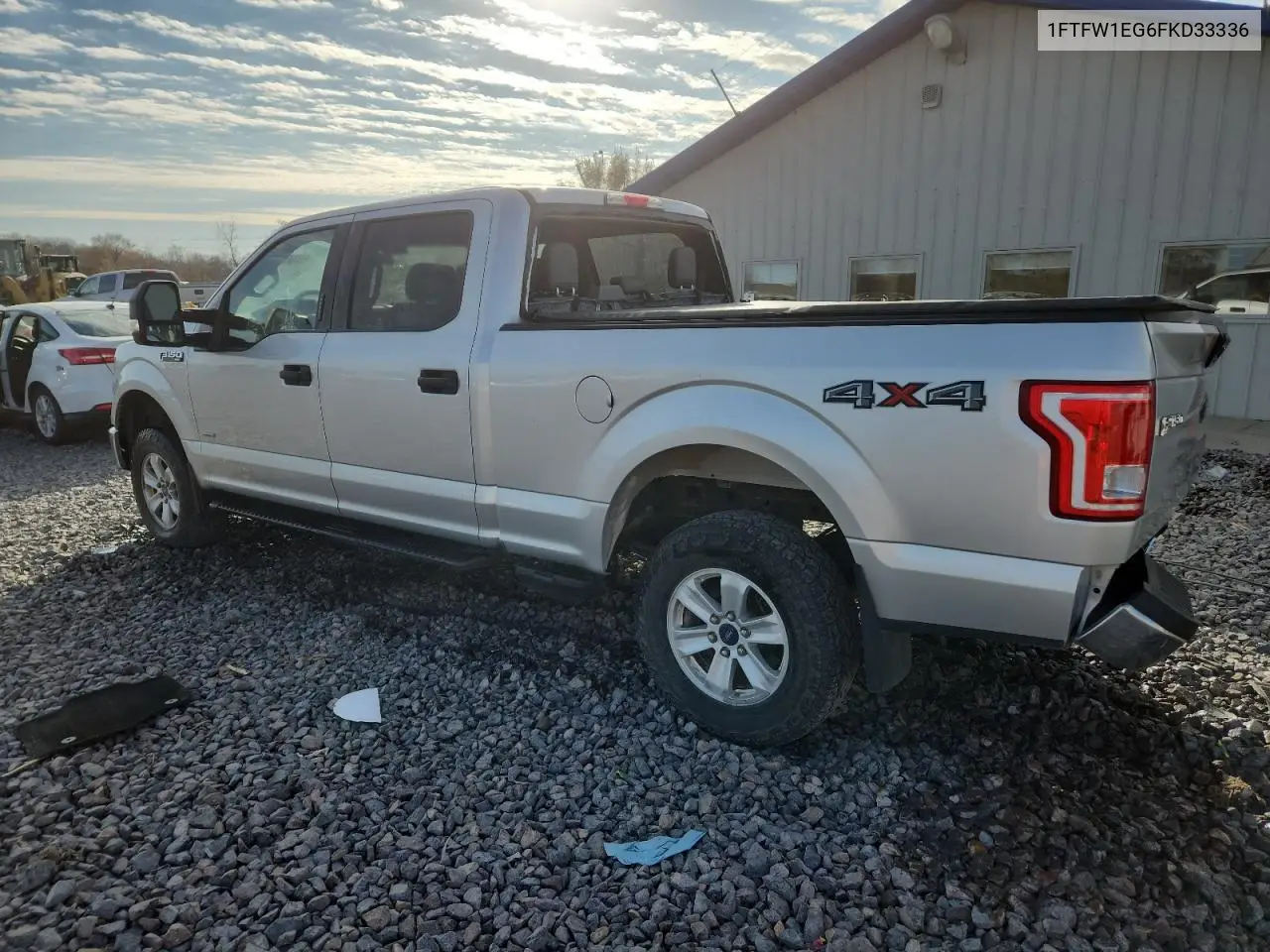 1FTFW1EG6FKD33336 2015 Ford F150 Supercrew