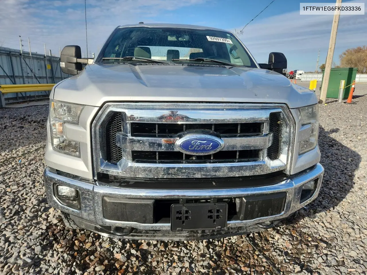 1FTFW1EG6FKD33336 2015 Ford F150 Supercrew