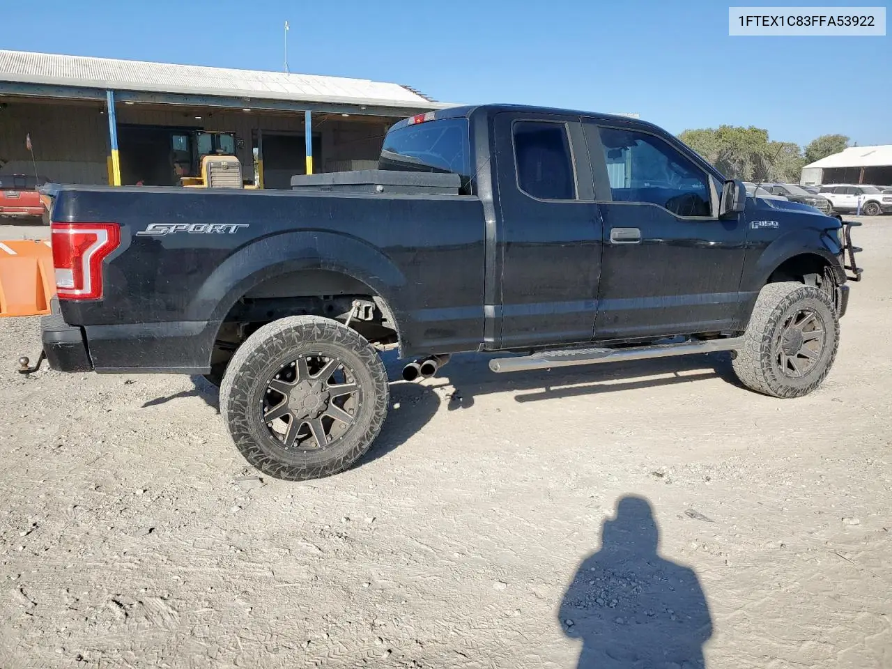 1FTEX1C83FFA53922 2015 Ford F150 Super Cab