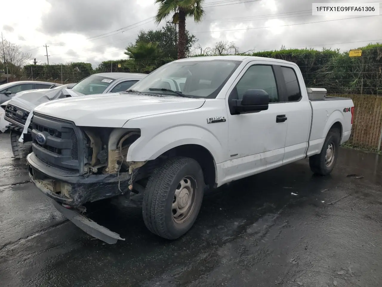 1FTFX1EG9FFA61306 2015 Ford F150 Super Cab