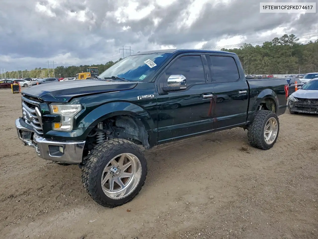 1FTEW1CF2FKD74617 2015 Ford F150 Supercrew