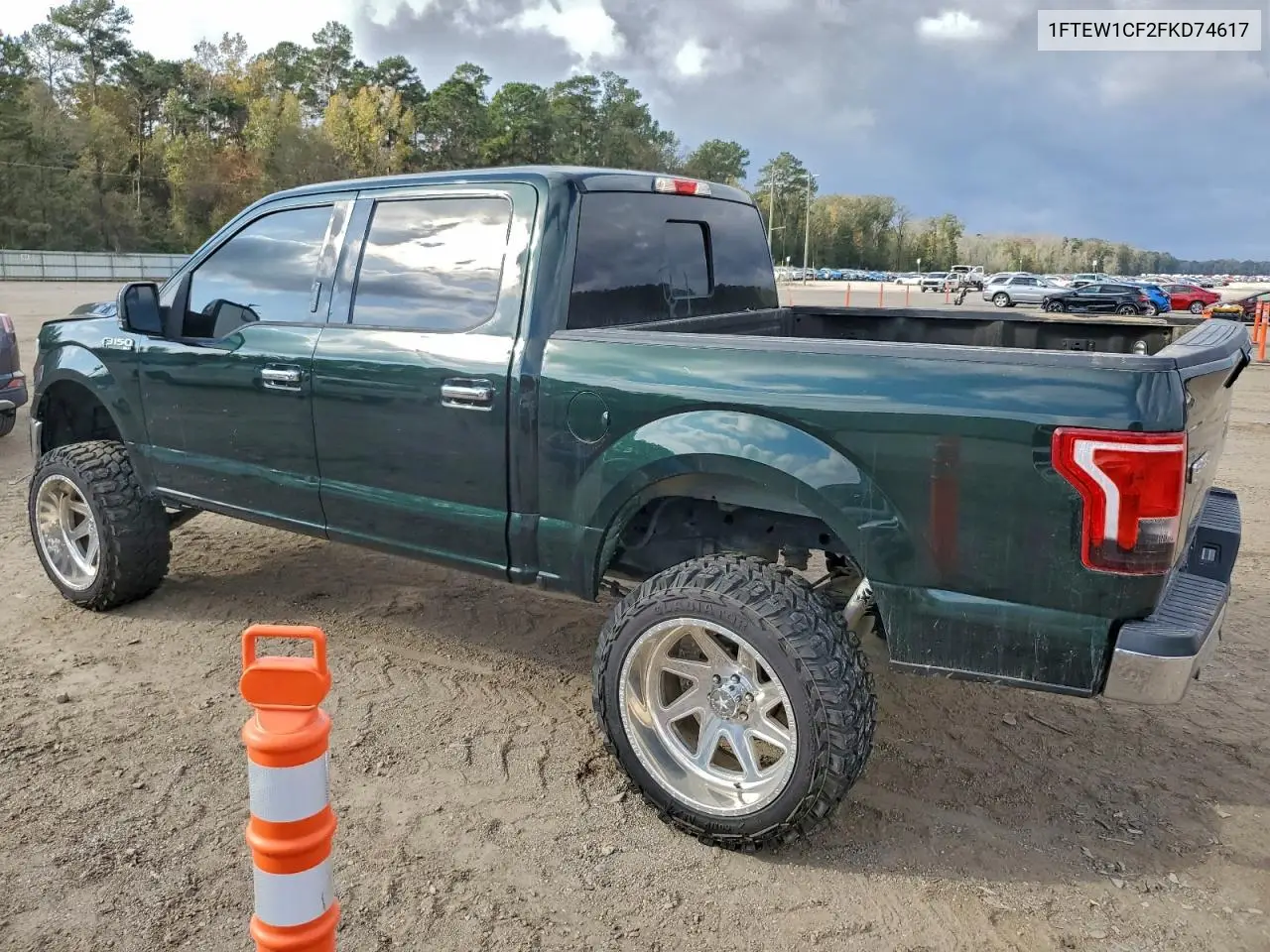1FTEW1CF2FKD74617 2015 Ford F150 Supercrew