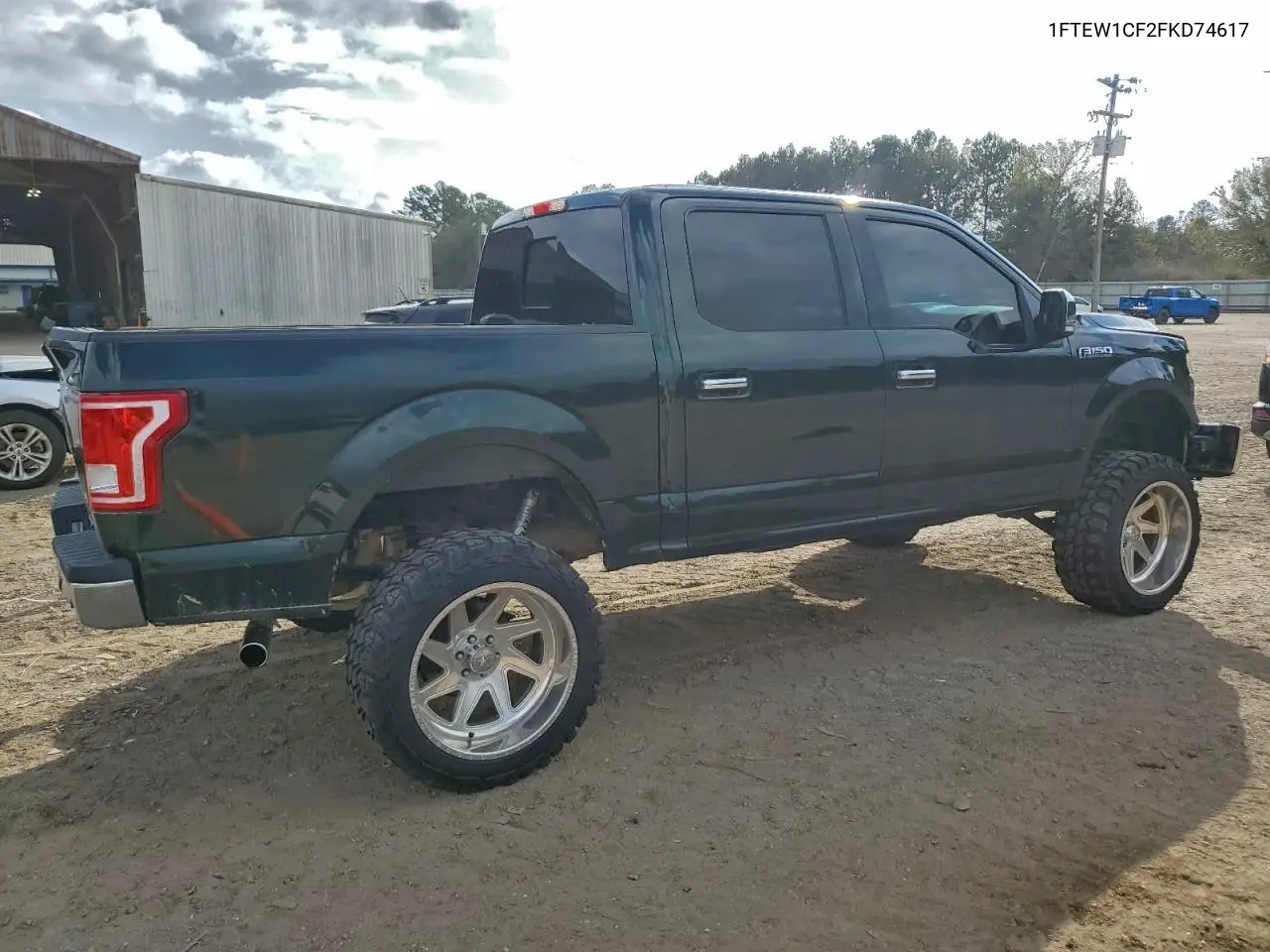 1FTEW1CF2FKD74617 2015 Ford F150 Supercrew