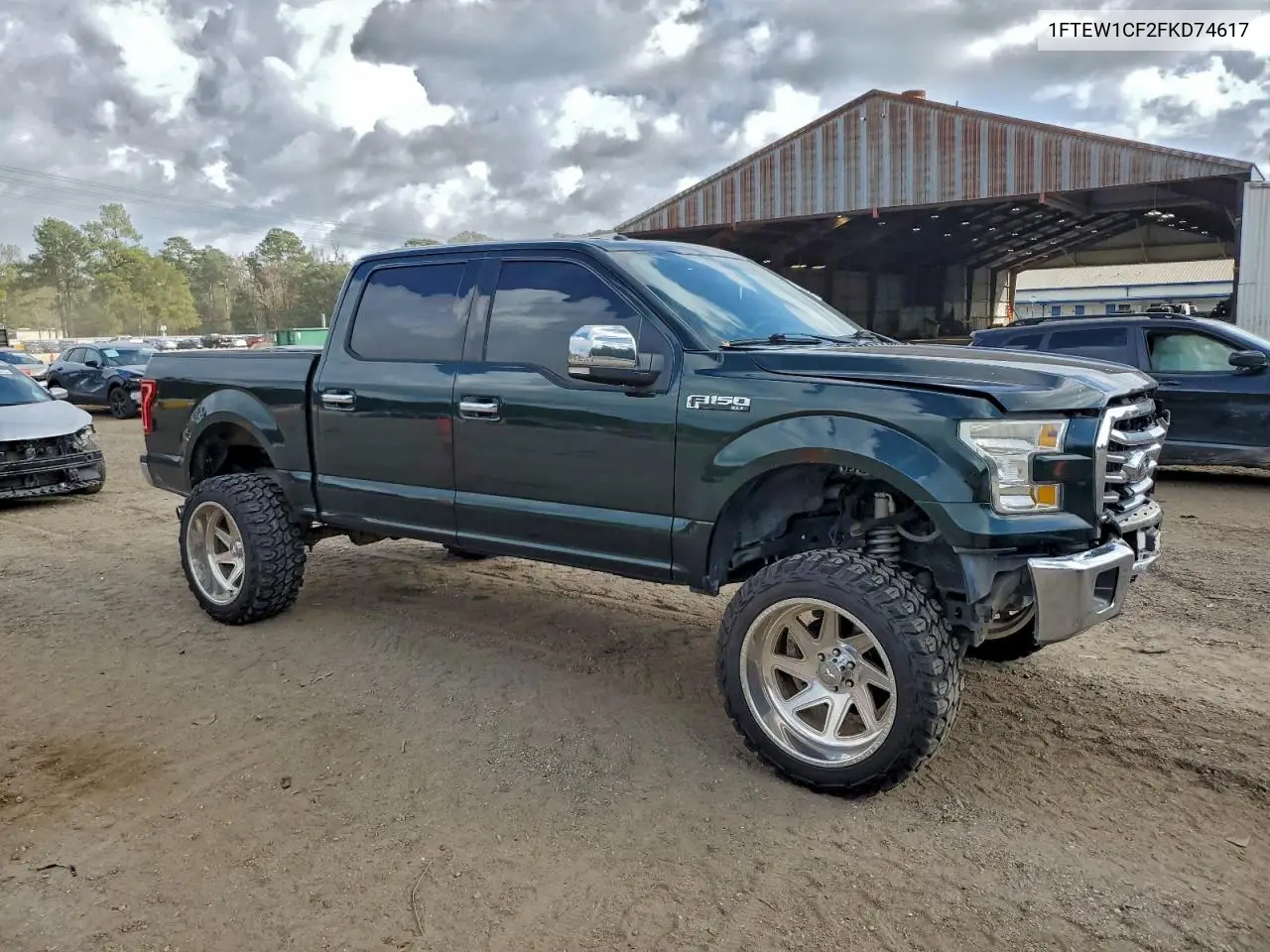 1FTEW1CF2FKD74617 2015 Ford F150 Supercrew