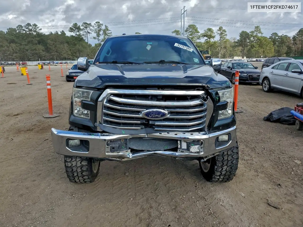 1FTEW1CF2FKD74617 2015 Ford F150 Supercrew