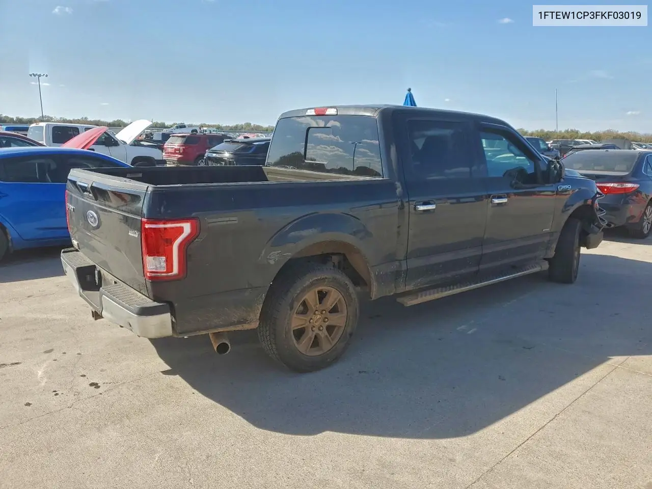 1FTEW1CP3FKF03019 2015 Ford F150 Supercrew