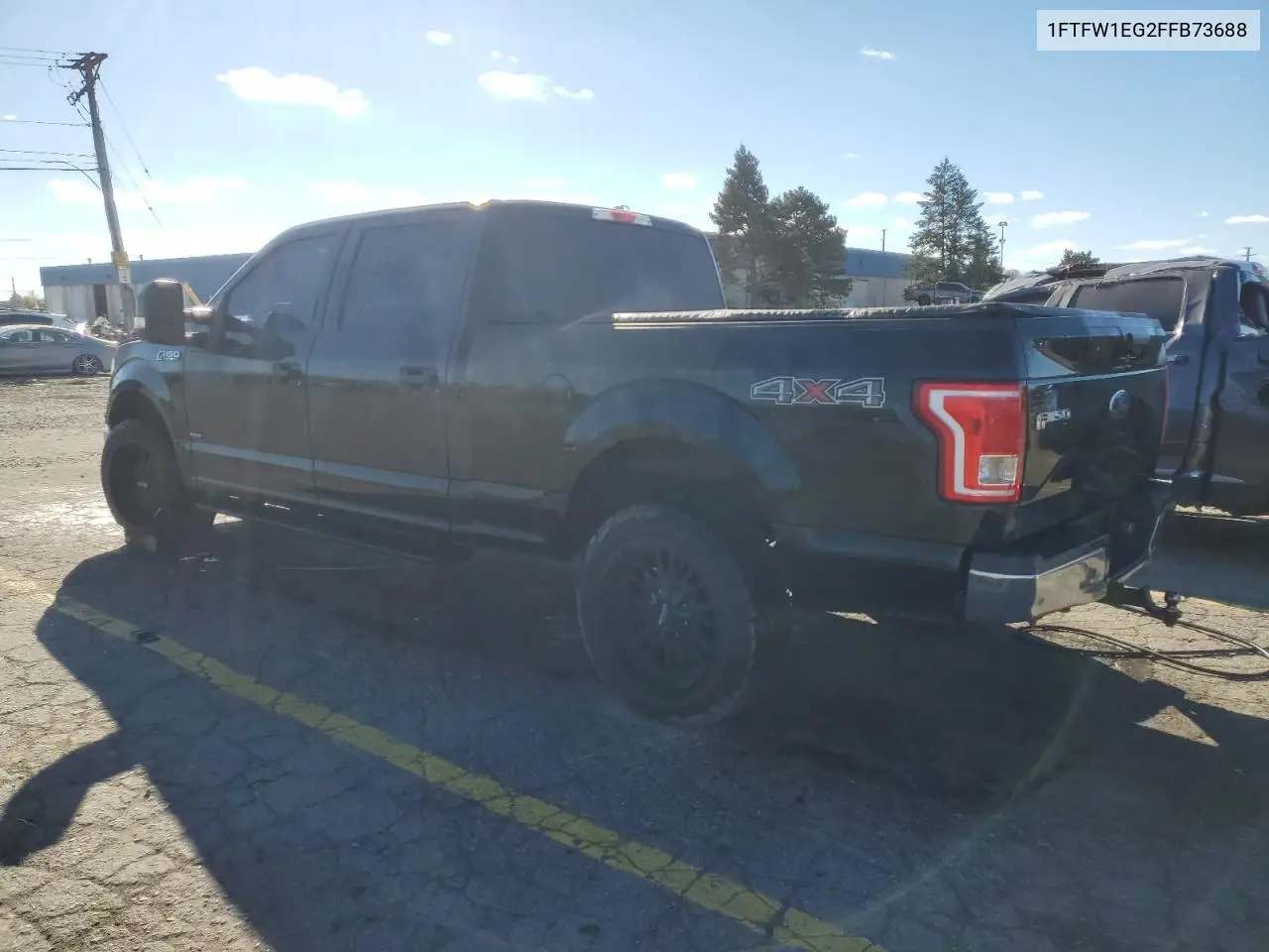 1FTFW1EG2FFB73688 2015 Ford F150 Supercrew