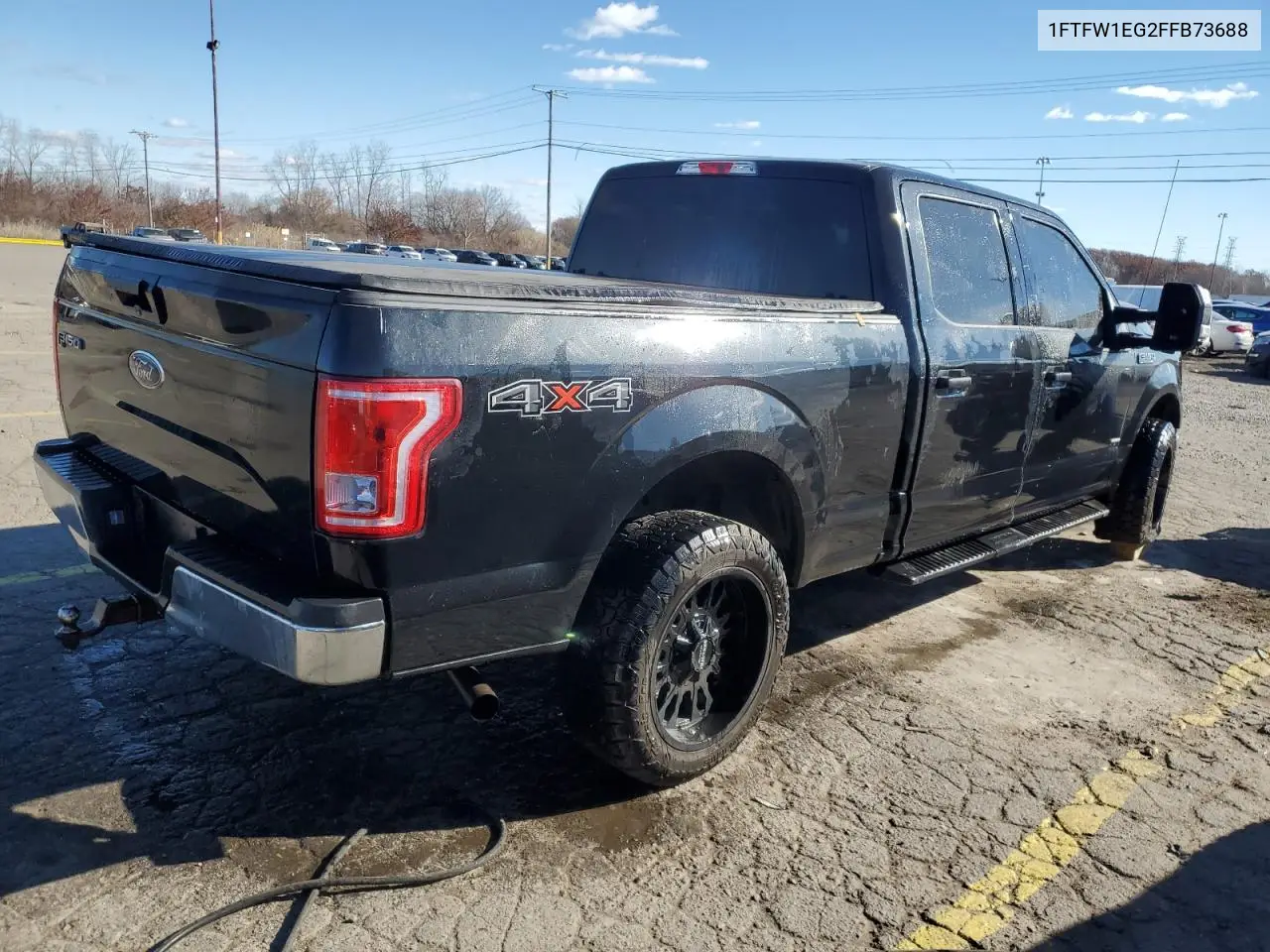 1FTFW1EG2FFB73688 2015 Ford F150 Supercrew