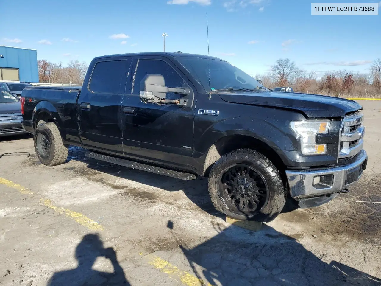 1FTFW1EG2FFB73688 2015 Ford F150 Supercrew