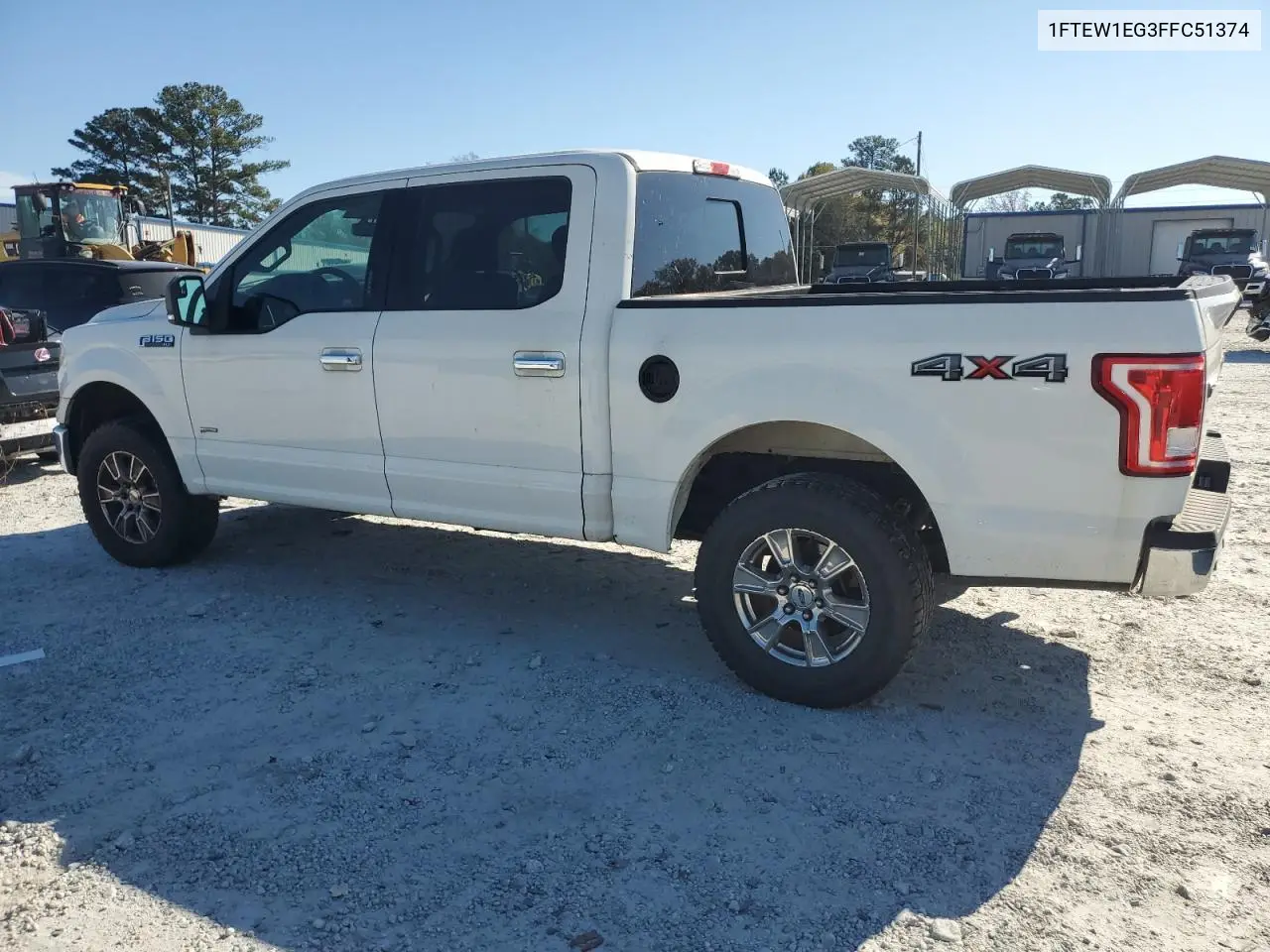 1FTEW1EG3FFC51374 2015 Ford F150 Supercrew