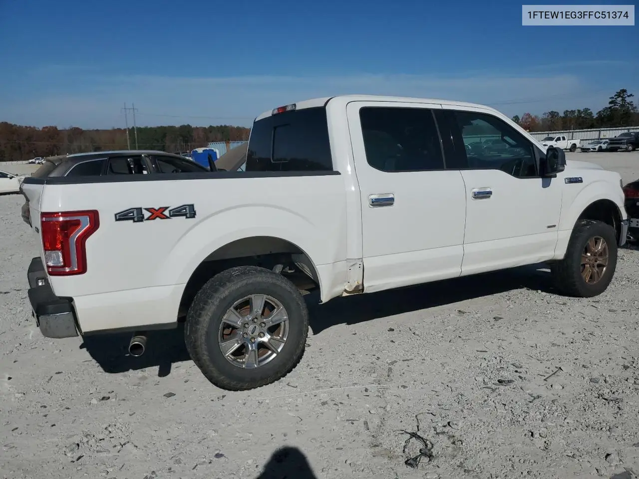 1FTEW1EG3FFC51374 2015 Ford F150 Supercrew