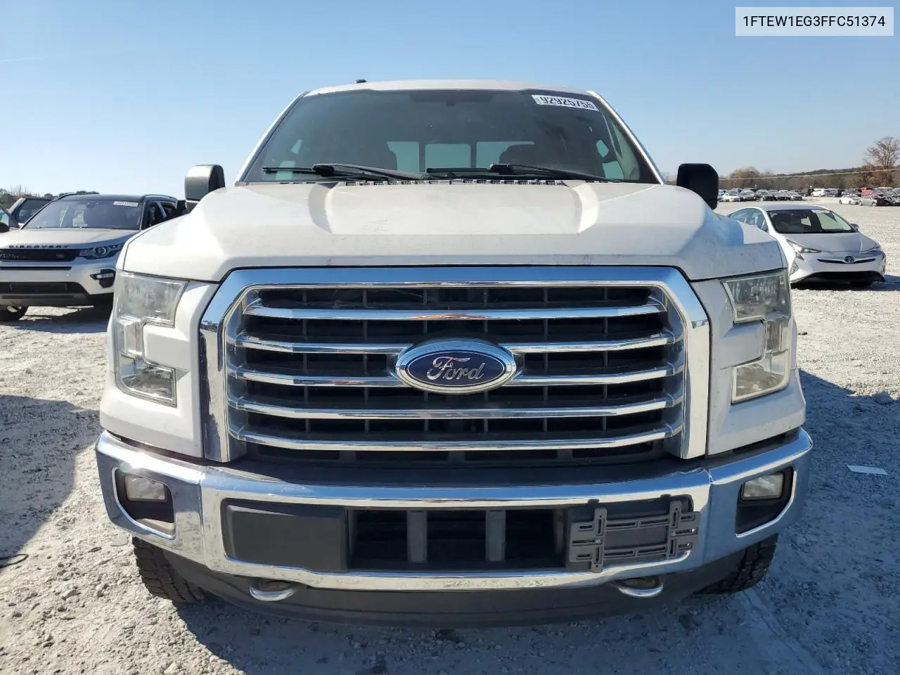 1FTEW1EG3FFC51374 2015 Ford F150 Supercrew