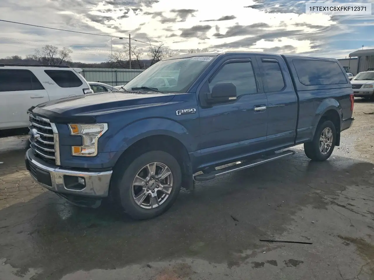 1FTEX1C8XFKF12371 2015 Ford F150 Super Cab