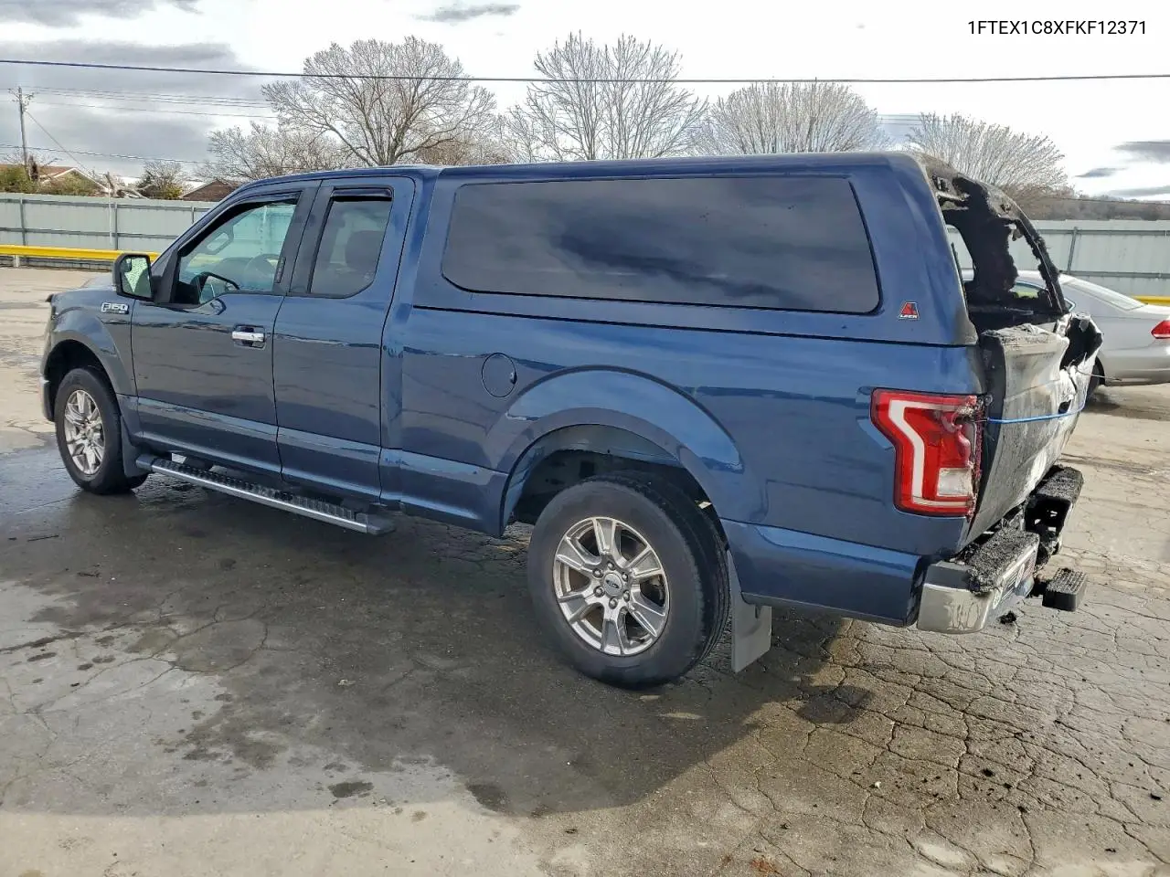 1FTEX1C8XFKF12371 2015 Ford F150 Super Cab