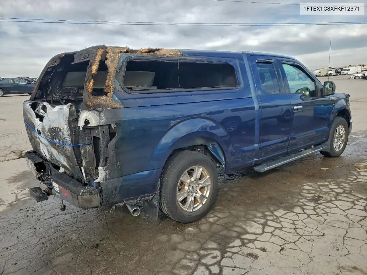 1FTEX1C8XFKF12371 2015 Ford F150 Super Cab