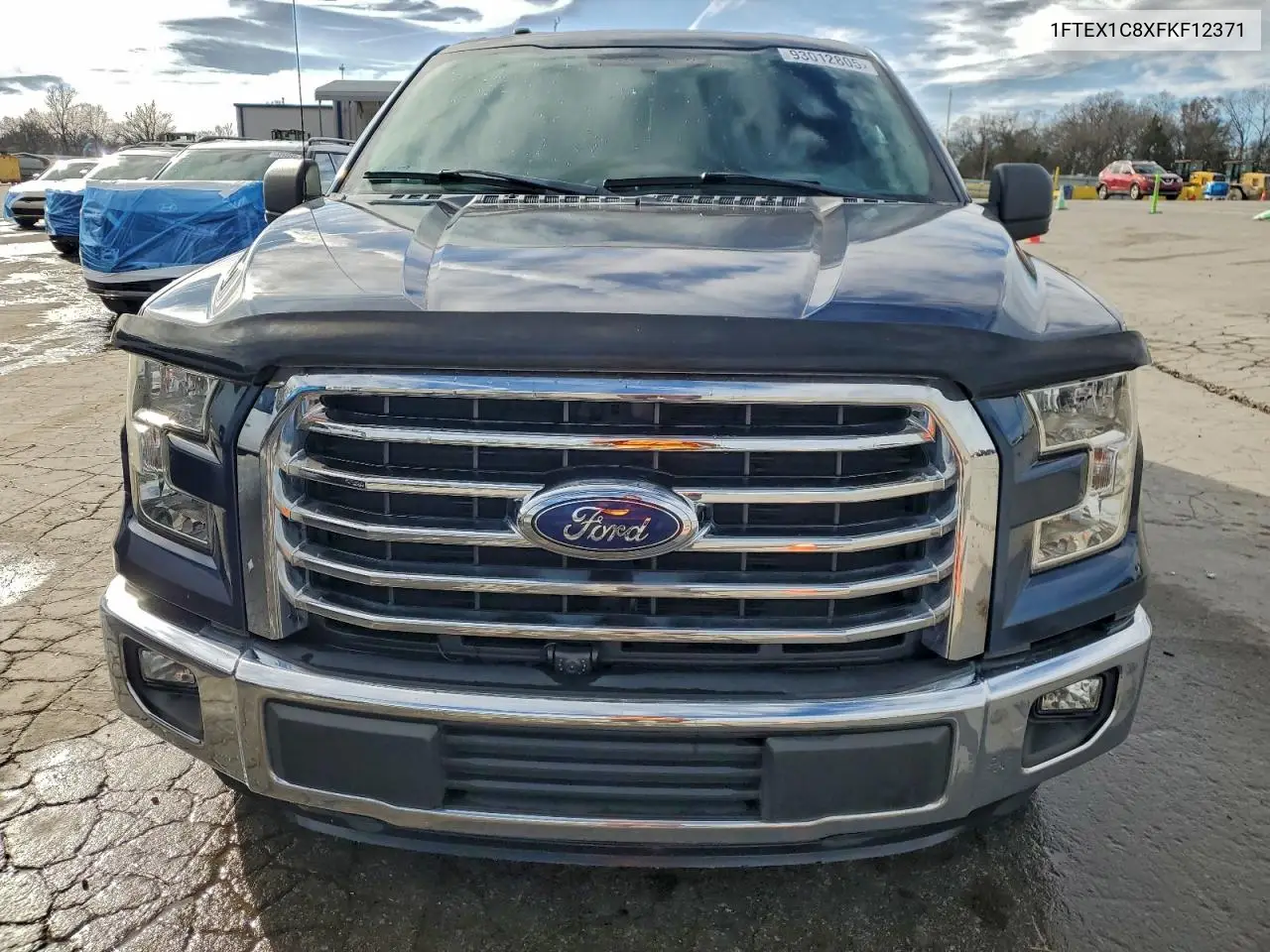 1FTEX1C8XFKF12371 2015 Ford F150 Super Cab