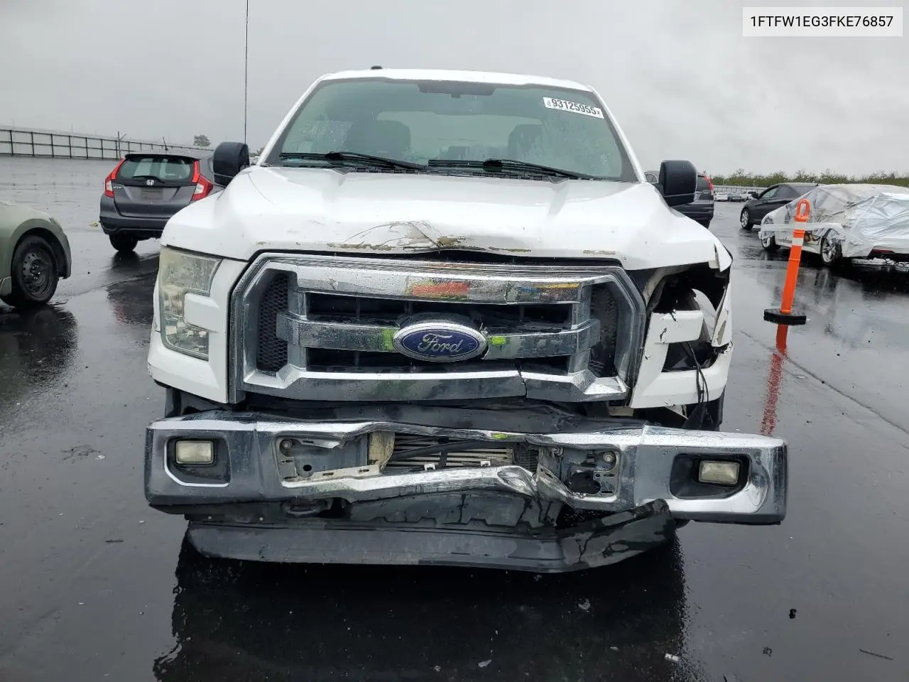 1FTFW1EG3FKE76857 2015 Ford F150 Supercrew