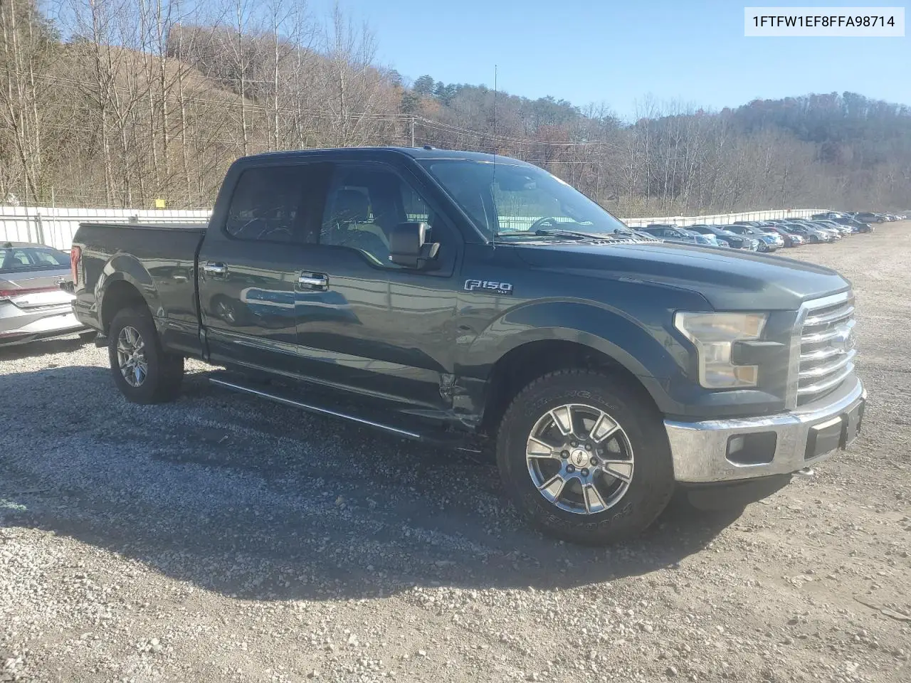 1FTFW1EF8FFA98714 2015 Ford F150 Supercrew