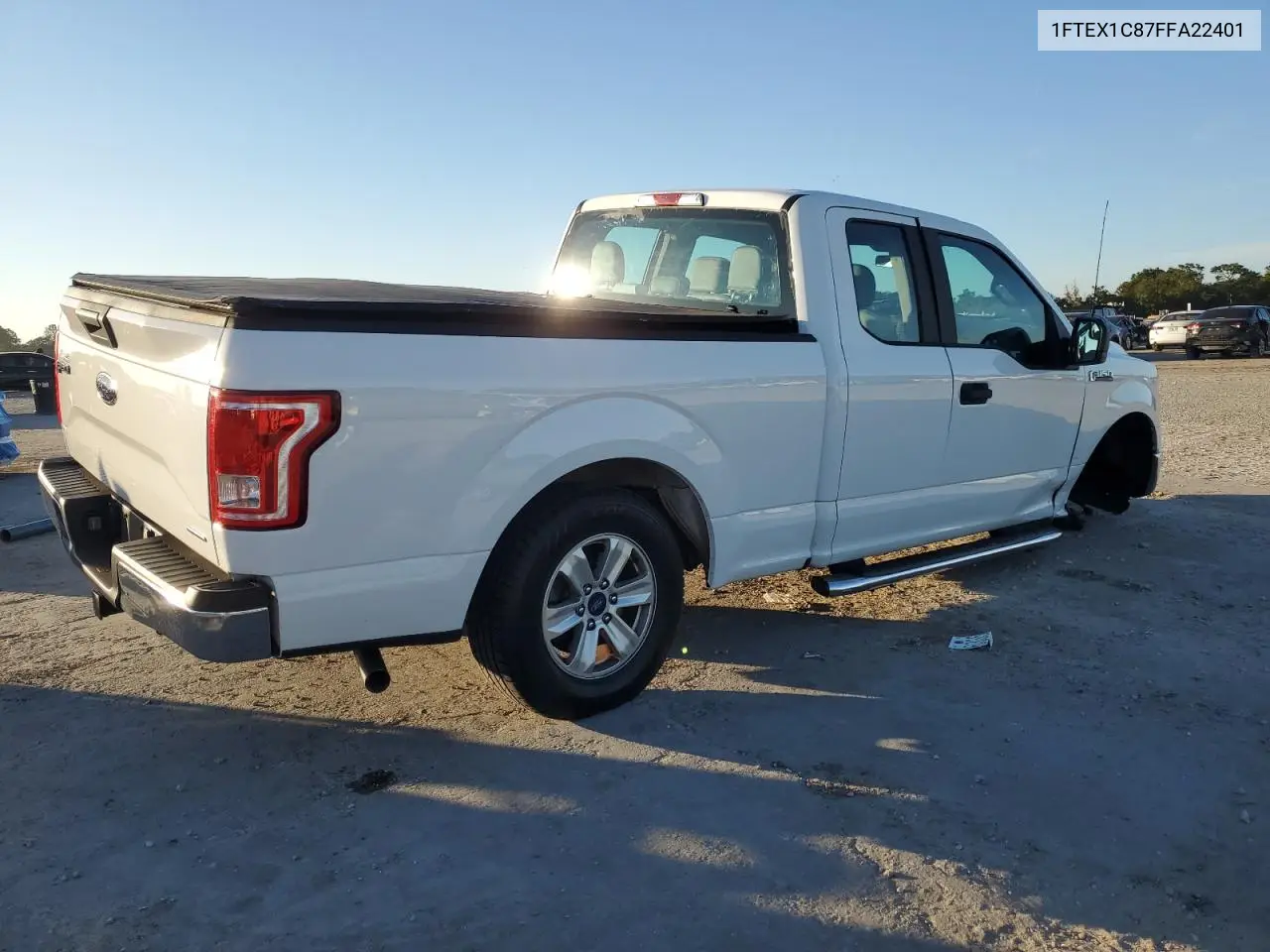 1FTEX1C87FFA22401 2015 Ford F150 Super Cab