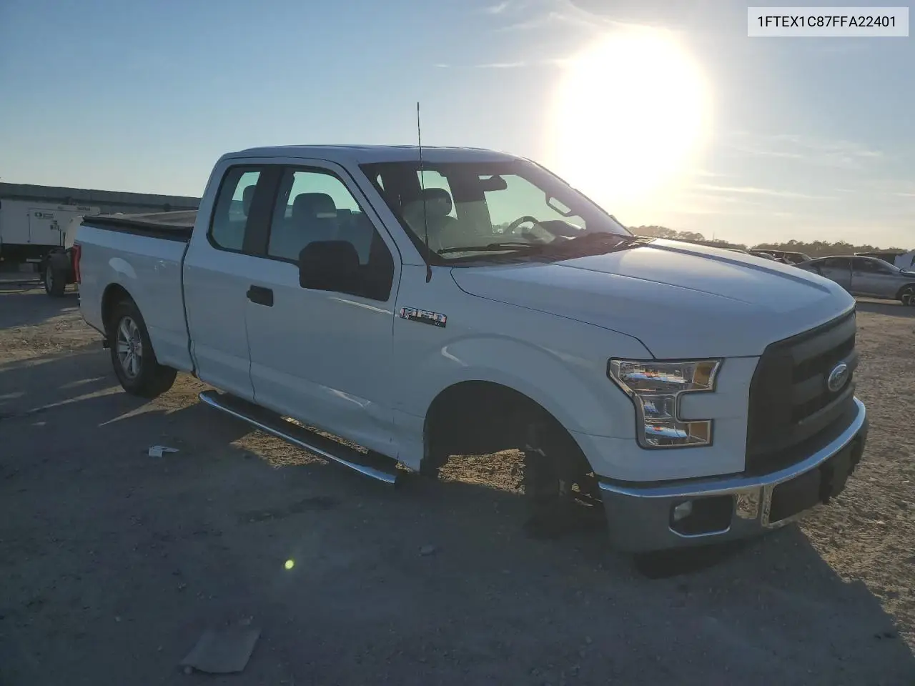1FTEX1C87FFA22401 2015 Ford F150 Super Cab