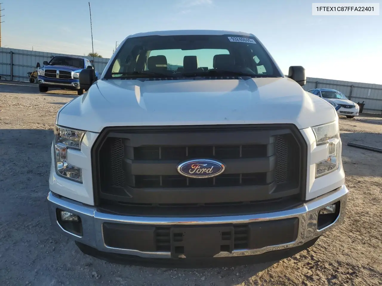 1FTEX1C87FFA22401 2015 Ford F150 Super Cab