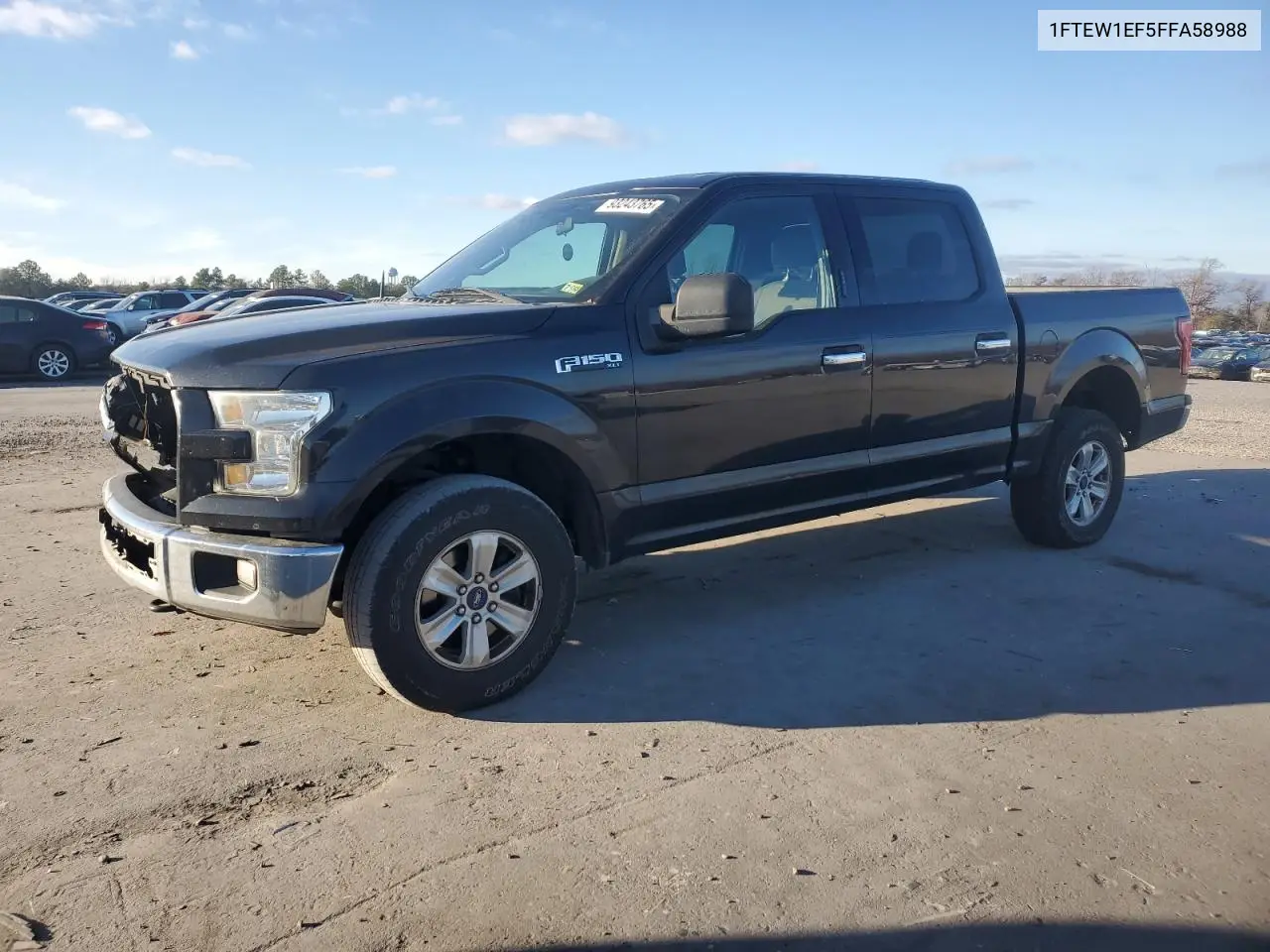 1FTEW1EF5FFA58988 2015 Ford F150 Supercrew
