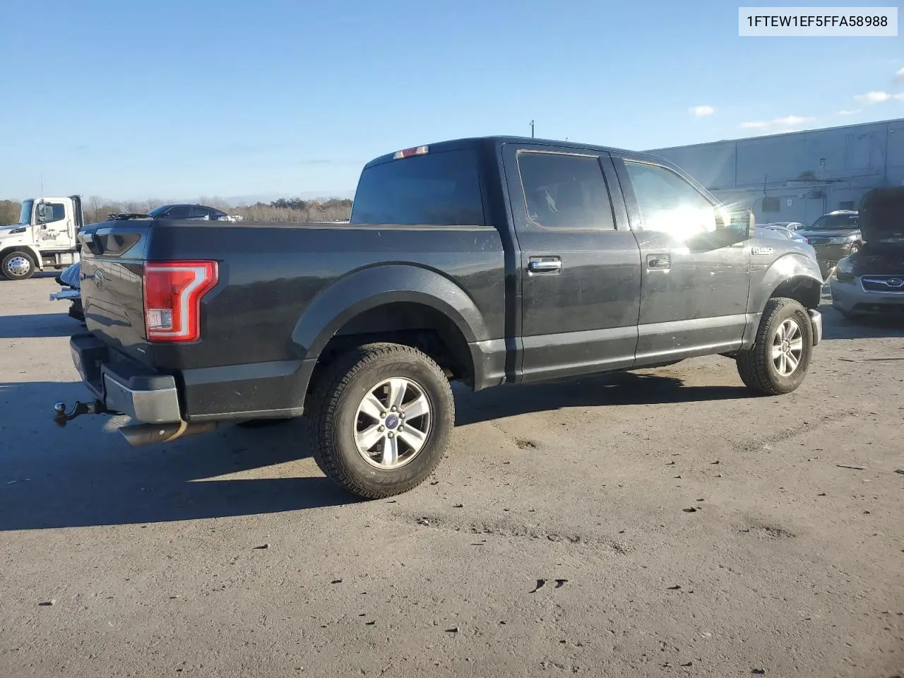 1FTEW1EF5FFA58988 2015 Ford F150 Supercrew