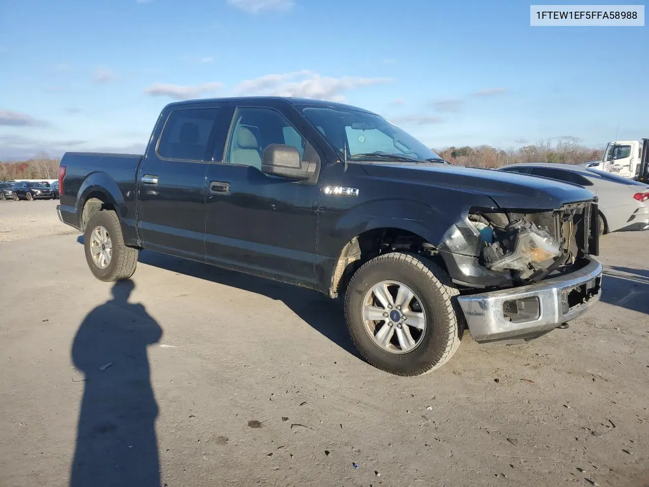 1FTEW1EF5FFA58988 2015 Ford F150 Supercrew