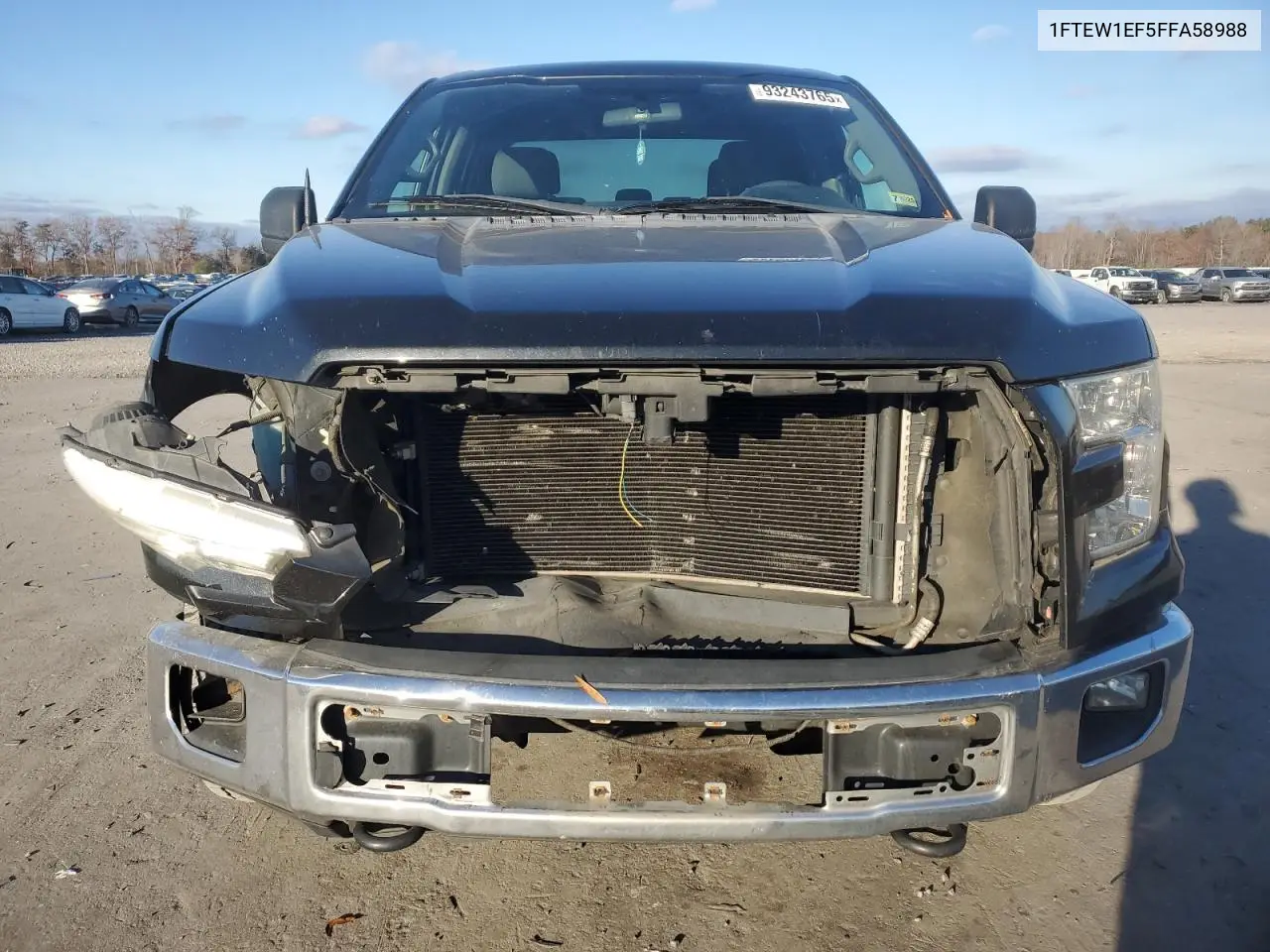 1FTEW1EF5FFA58988 2015 Ford F150 Supercrew