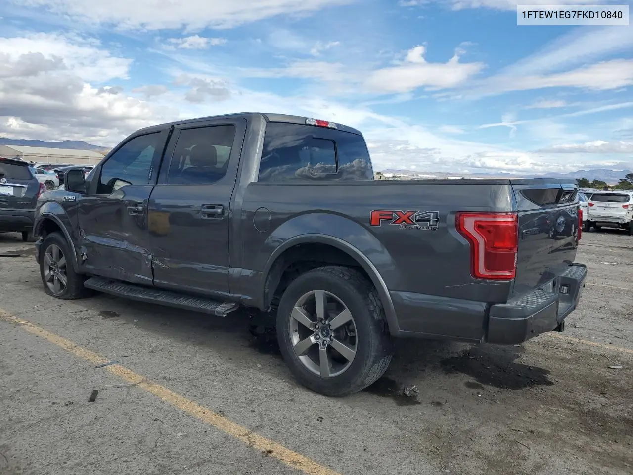1FTEW1EG7FKD10840 2015 Ford F150 Supercrew