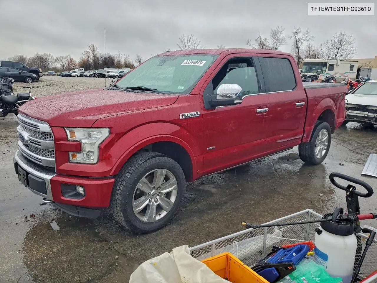 1FTEW1EG1FFC93610 2015 Ford F150 Supercrew