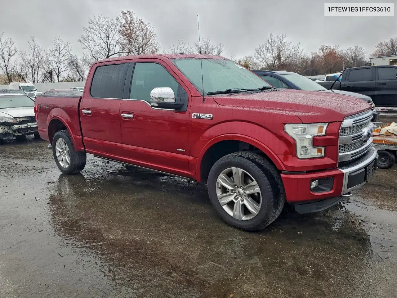 1FTEW1EG1FFC93610 2015 Ford F150 Supercrew