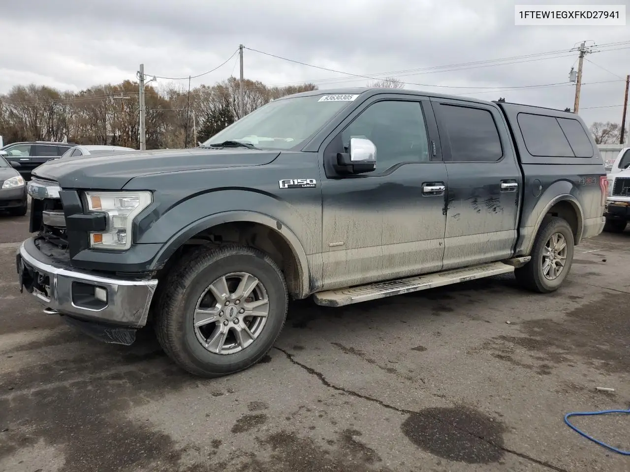 1FTEW1EGXFKD27941 2015 Ford F150 Supercrew