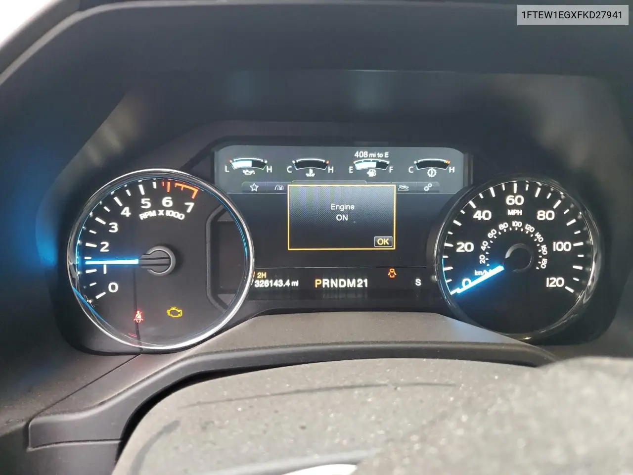 1FTEW1EGXFKD27941 2015 Ford F150 Supercrew