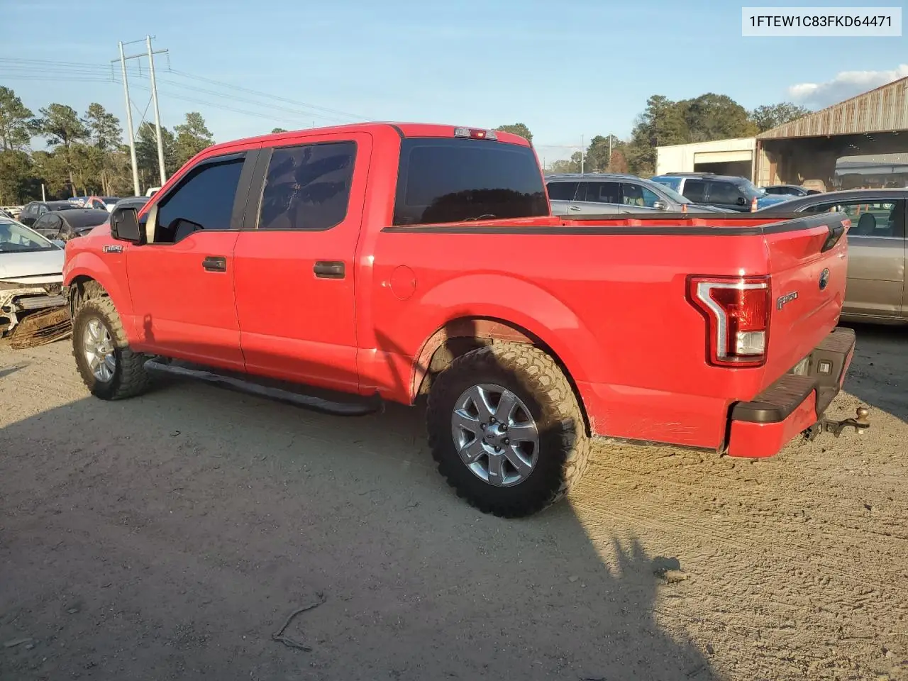 1FTEW1C83FKD64471 2015 Ford F150 Supercrew